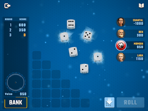 Farkle 10000 - Free Multiplayer Dice Game Screenshot 1