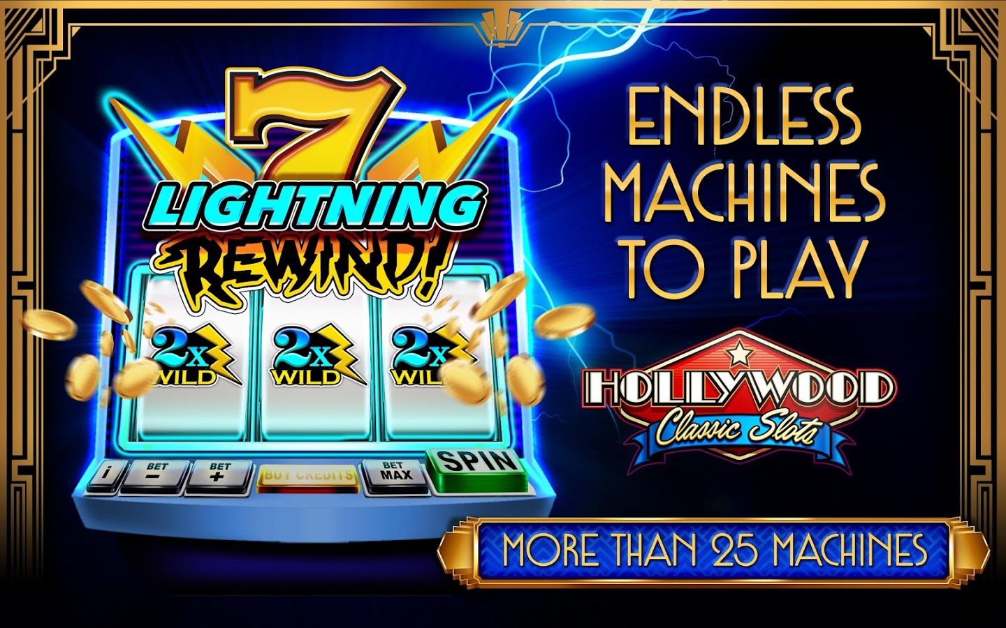 Hollywood Jackpot Slots - Classic Slot Casino Game Screenshot 3 