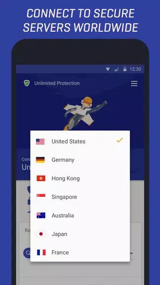 Rocket VPN Free – Internet Fre Screenshot 3