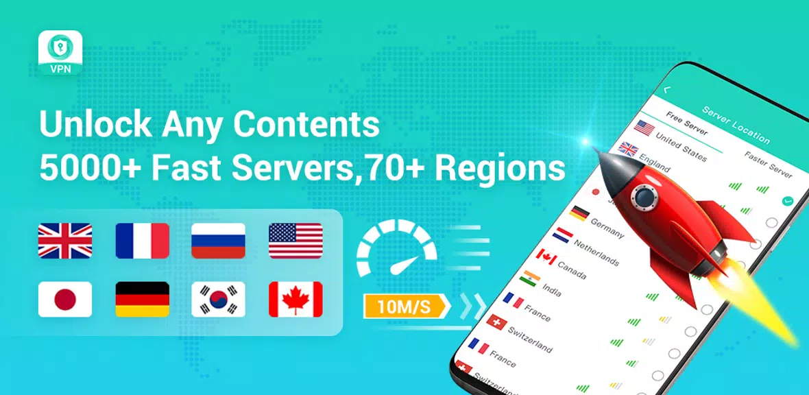 VPN - Fast & Secure VPN Proxy Screenshot 1 