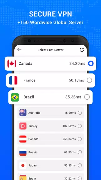 VPN - Turbo VPN - Secure VPN Screenshot 4 