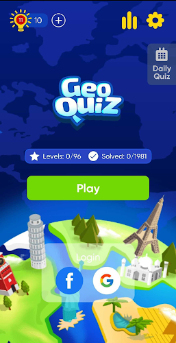 Geo Quiz: World Geo Trivia Screenshot 1