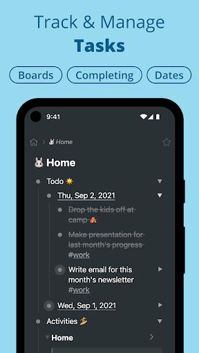 Workflowy |Note, List, Outline Screenshot 3 