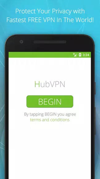 Hub VPN Free - Unlimited VPN Screenshot 1