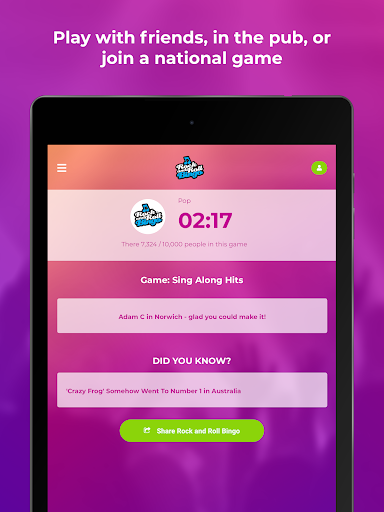 Rock and Roll Bingo Screenshot 3