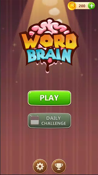 Word Brain: Words Cross Puzzle Screenshot 1