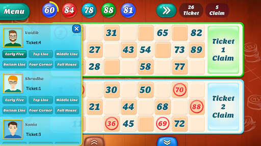 Numbola Housie -Tambola- 90 ball bingo Screenshot 2