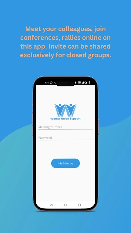 WUS Ap - Worker Support App Screenshot 3 