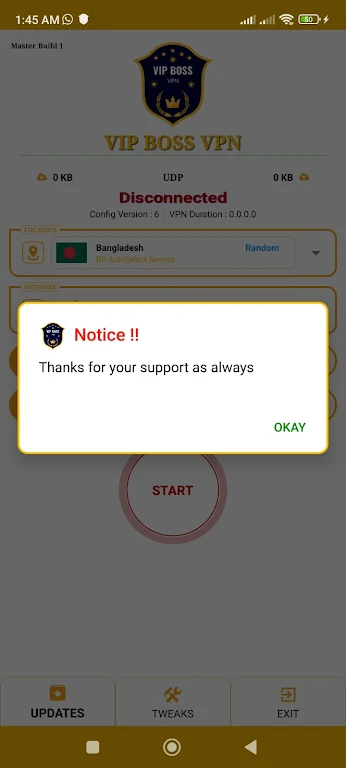 VIP BOSS VPN-Fast secure VPN Screenshot 3 