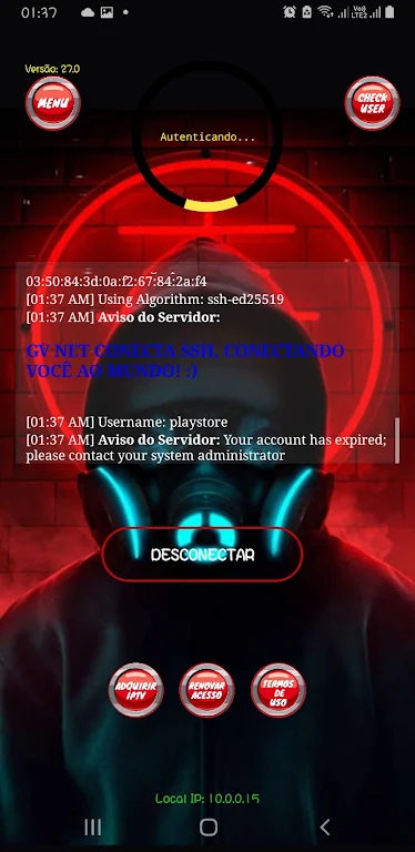 CYBORG NET VPN Screenshot 2