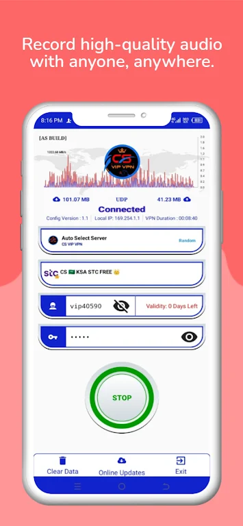 Cs vip vpn Screenshot 3 