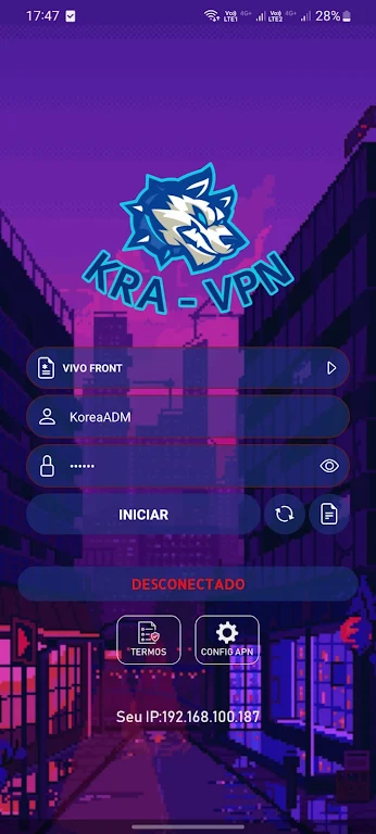 KRA - VPN Screenshot 1