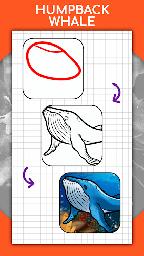 How to draw animals by steps Screenshot 8 