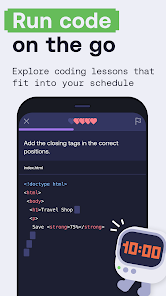 Learn Coding/Programming: Mimo Screenshot 2