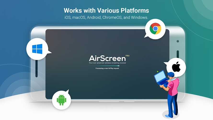 AirScreen - AirPlay & Cast Screenshot 3