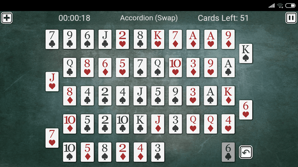 Accordion Solitaire Screenshot 3 