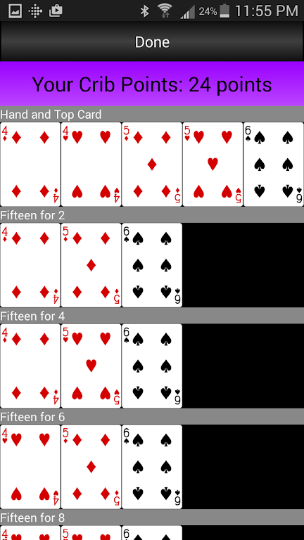 Cribbage Counter Screenshot 3