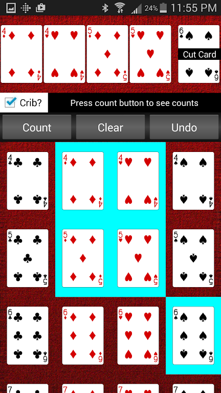 Cribbage Counter Screenshot 2