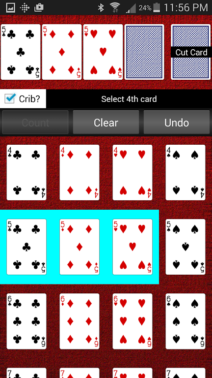 Cribbage Counter Screenshot 4