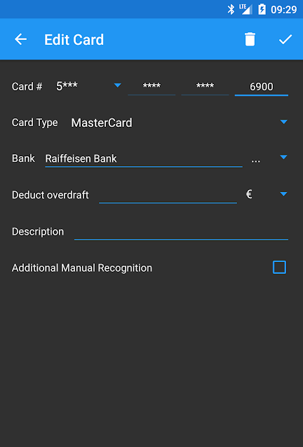 My Credit Cards Screenshot 2