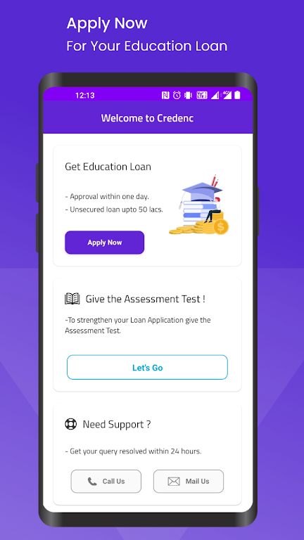 Credenc: Education Loan Screenshot 3