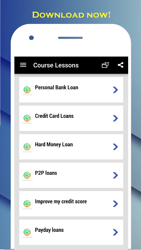 Money loan guide - loans for bad credit - get loan Screenshot 1