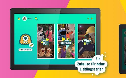 KiKA-Player: Videos für Kinder Screenshot 1