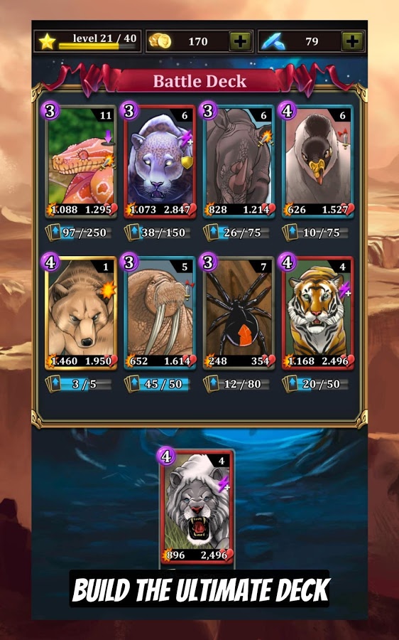 CCG Deck Adventures Wild Arena: Collect Battle PvP Screenshot 1