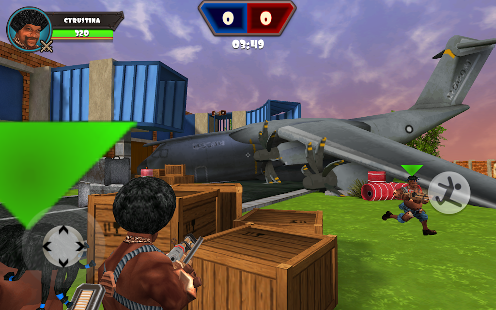 Airport Clash 3D - Minigun Sho Screenshot 2 