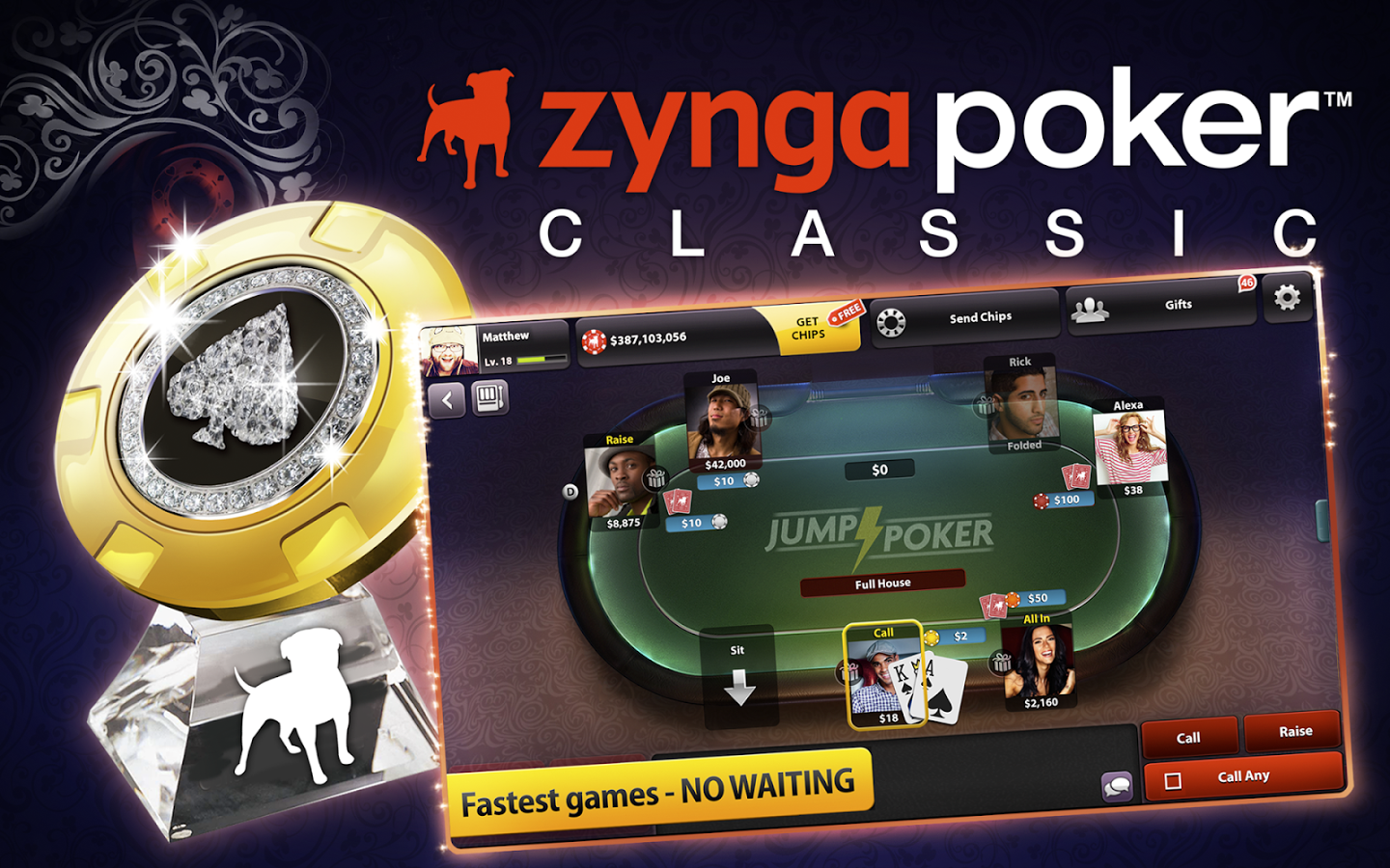 Zynga Poker Classic TX Holdem Screenshot 3