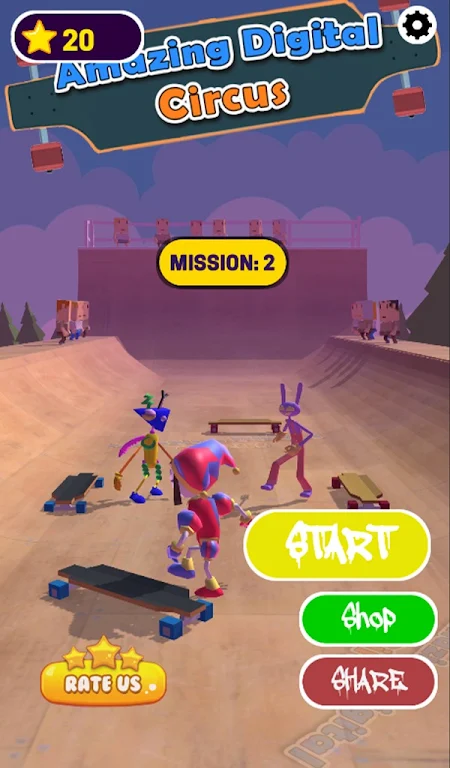 Amazing Digital Circus Game Screenshot 1