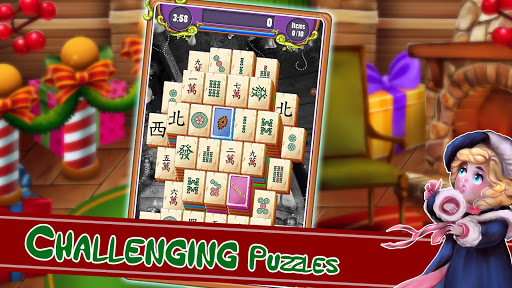 Christmas Mahjong Solitaire: Holiday Fun Screenshot 3