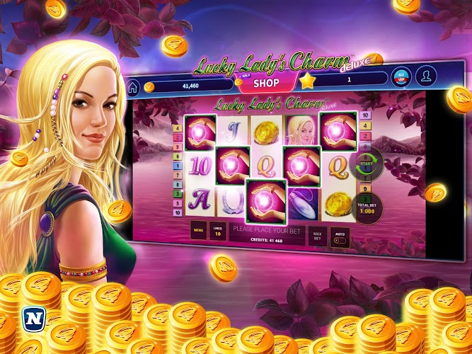 Lucky Lady's Charm Deluxe Slot Screenshot 2