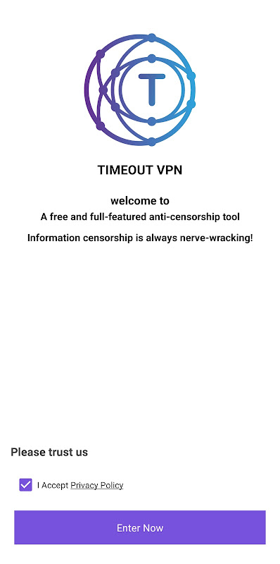 Timeout VPN - Fast, Safe Vpn Screenshot 2