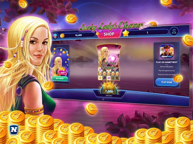 Lucky Lady's Charm Deluxe Slot Screenshot 3