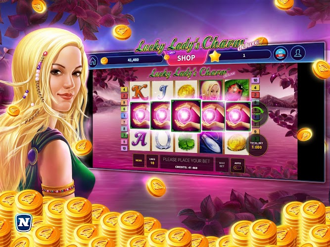 Lucky Lady's Charm Deluxe Slot Screenshot 1