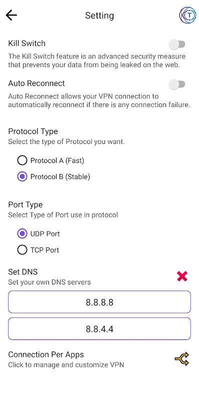 Timeout VPN - Fast, Safe Vpn Screenshot 3