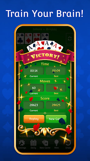 Solitaire - the best classic FREE CARD GAME Screenshot 2 