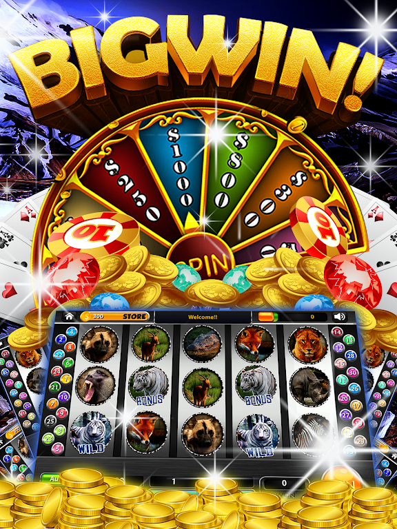 Golden Snow Leopard Slots Screenshot 2