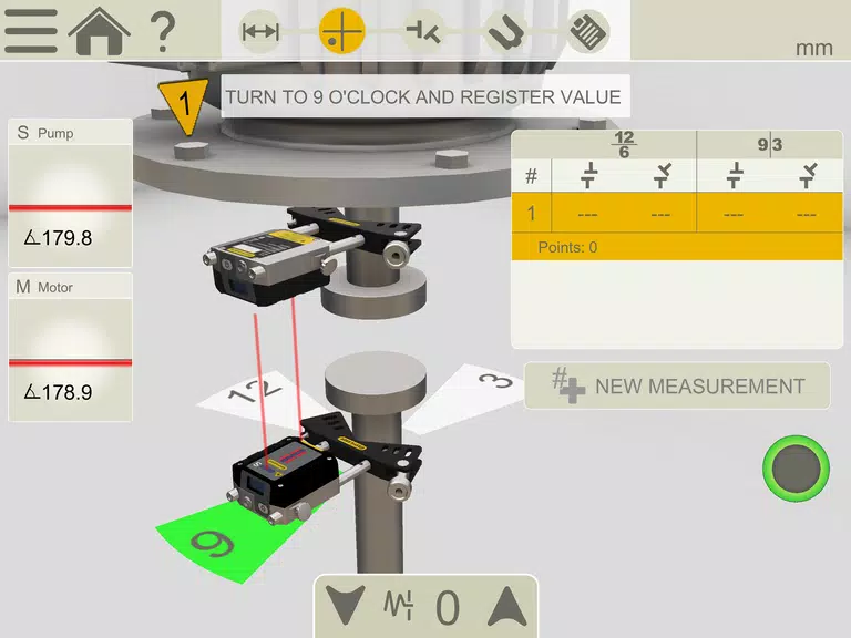 Easy-Laser XT Alignment Screenshot 4 