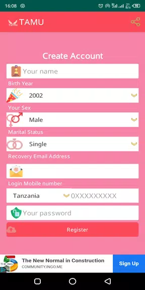 TAMU: Dating & Flirts Screenshot 2