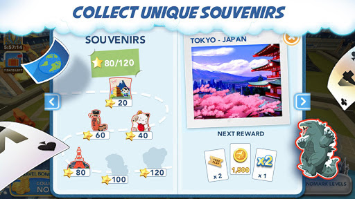 Destination Solitaire - TriPeaks Card Puzzle Game Screenshot 3