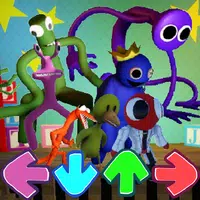 FNF Rainbow Friends V1 Mukbang APK