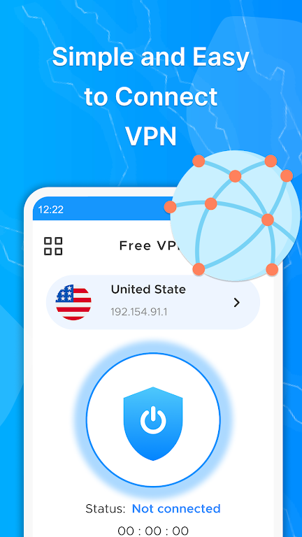 Fast turbo VPN: Master App Screenshot 2