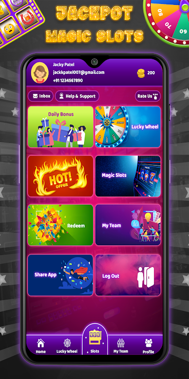 Free Jackpot Magic Casino Slot Machine Screenshot 1