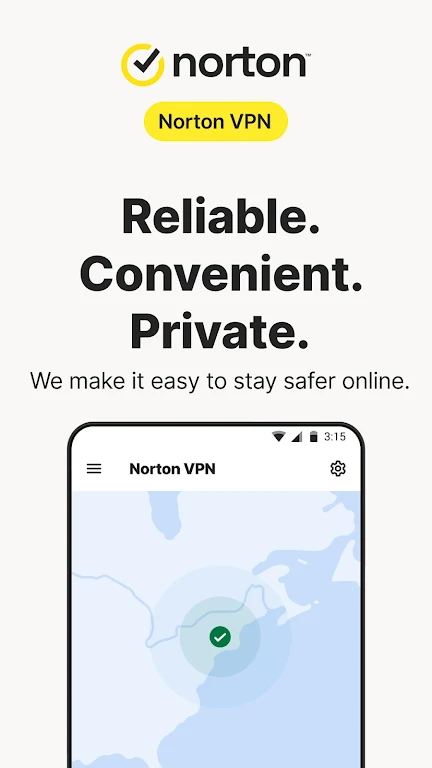 Norton Secure VPN: WiFi Proxy Screenshot 1