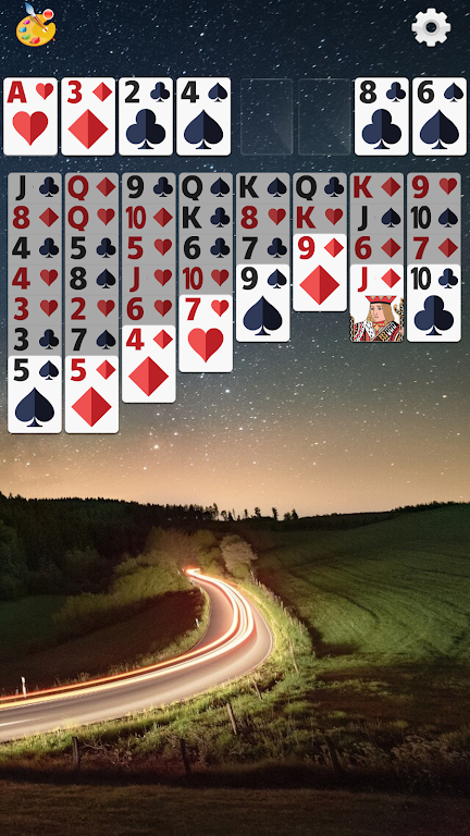 Freecell Solitaire Offline Screenshot 2