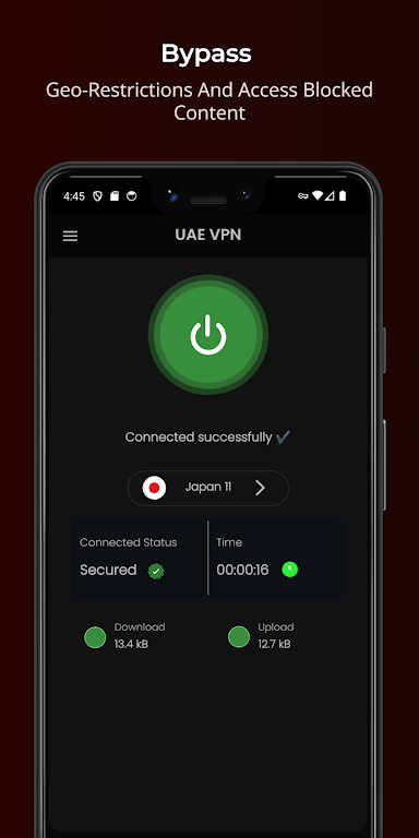 Uae Vpn Fast - Safe Vpn Screenshot 2