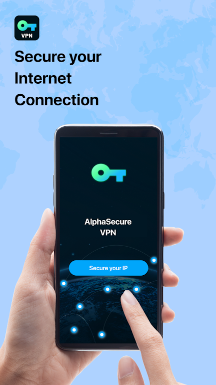 AlphaSecure VPN: Private Proxy Screenshot 1 