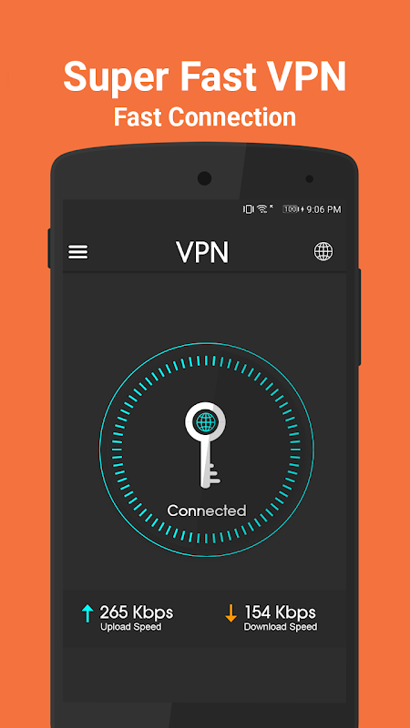 Super Fast VPN - Ultra Secure Unlimited Free VPN Screenshot 1 